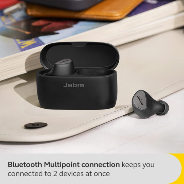 JABRA | Elite 5 True Wireless In-Ear Headphones with Active Noise Cancellation Black | 100-99181000-60