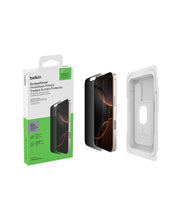 BELKIN | ScreenForce InvisiGlass Privacy Treated Screen Protector For iPhone 16 Pro | TE0222541