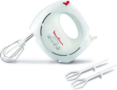 MOULINEX | Hand Mixer 200W 2 Speeds White | HM250127
