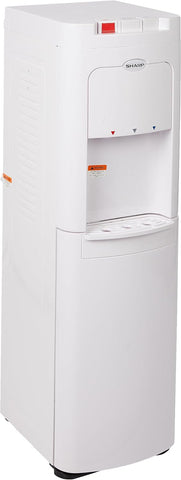 SHARP | Water Dispenser With 3 Tap Bottom Loading | SWD-E3BL-WH3