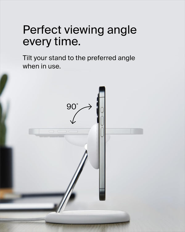 BELKIN | BoostCharge Pro 3 In 1 Magnetic Wireless Charging Stand with Qi2 15W | TE0228812