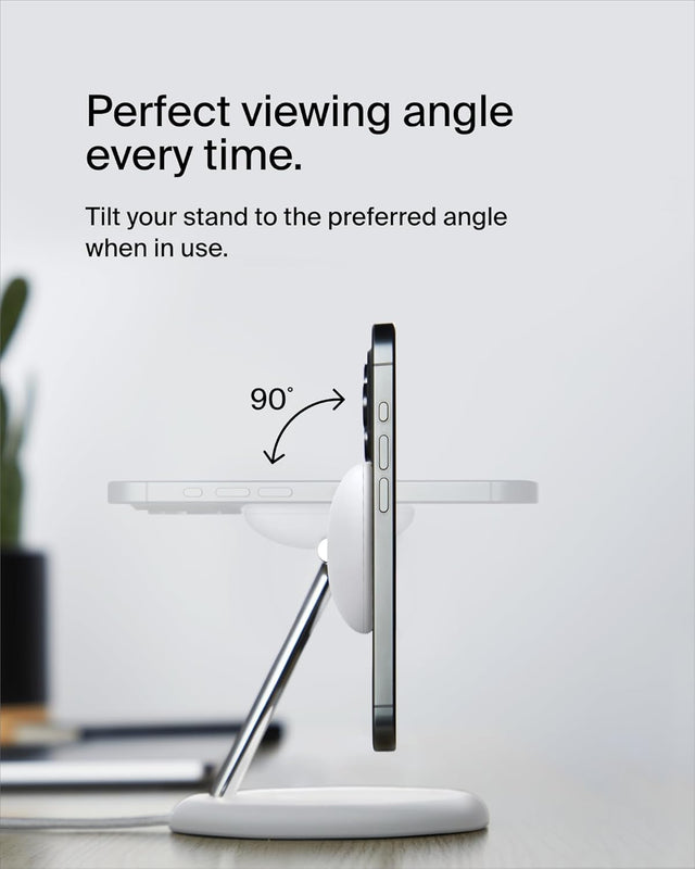 BELKIN | BoostCharge Pro 3 In 1 Magnetic Wireless Charging Stand with Qi2 15W | TE0228812