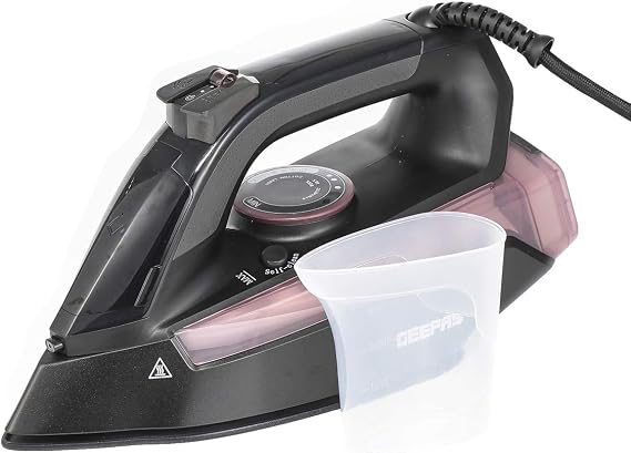 GEEPAS | Ceramic Steam Iron 2400W Powerful Steam | GSI7791