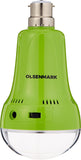 OLSENMARK | 5W Rechargeable LED Bulb with Remote Green | OMESL2796