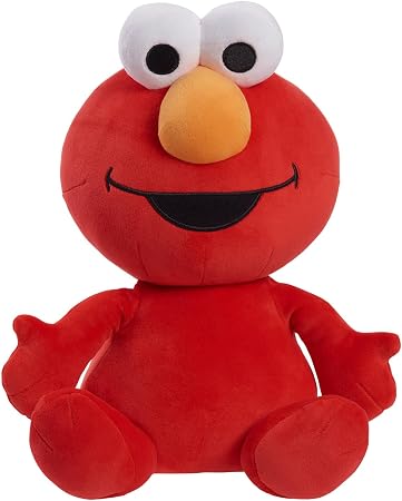 JUST PLAY | Sesame Street Weighted Comfort Plush Elmo | 57733