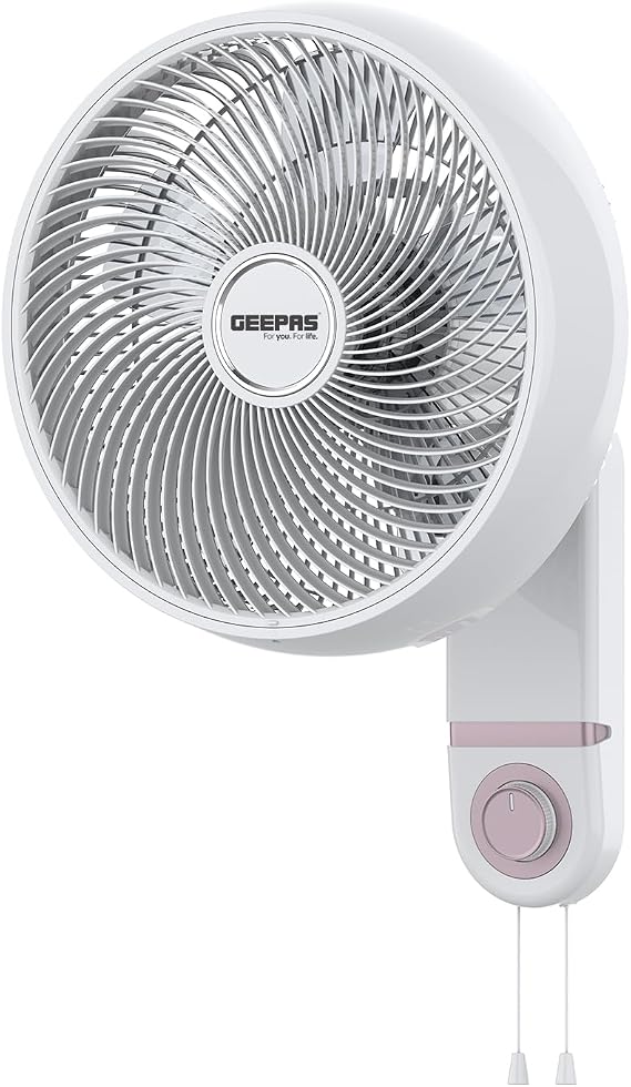 GEEPAS | 14" Wall Fan Korean Style 3-Speed Controls | GF21203