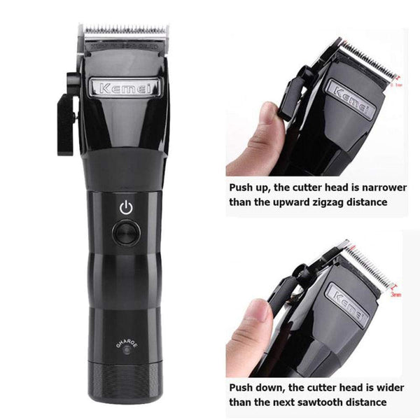 KEMEI | Men's Electric Powerful Cordless Styling Tools Hair Clipper Trimmer Cutting Machine | KM-2850-USB