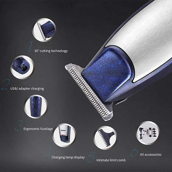 KEMEI | 3 In 1 Rechargeable Trimmer Men | KM-5021-UK