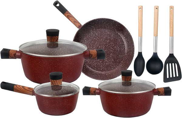 ROYAFORD | 10-piece Chef Choice Non-Stick Cookware Set | RF12491