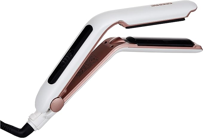 GEEPAS | Hair Straightener 220-240VAC White Rold Gold | GH8672