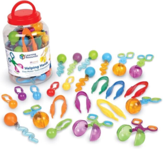 LEARNING RESOURCES UK| Helping Hands Fine Motor Tools Classroom Set (3+ Years) | LER5551
