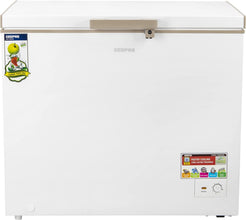 GEEPAS | Chest Freezer 300Ltr 140W White | GCF3006WAH