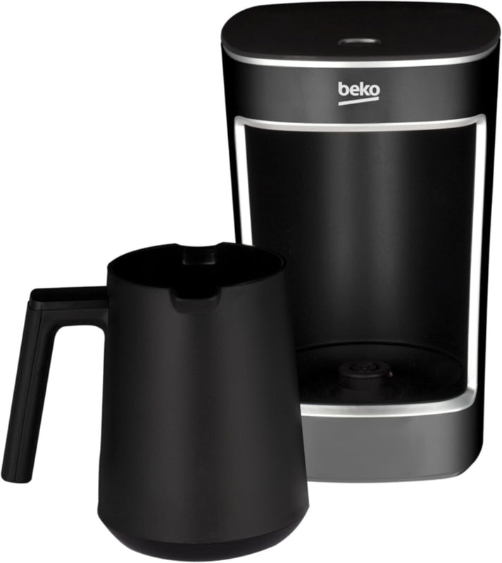 BEKO | Turkish Coffee Maker Black & Silver 5 Cups | TKM2341BS