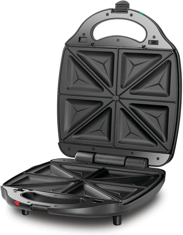 BLACK+DECKER | 2 In 1 4 Slice Sandwich Maker And Grill 1400W | TS4120-B5