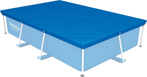 BESTWAY | Rectangle Pool Cover For Above Ground Pools 264x174cm | BES115TOY01904