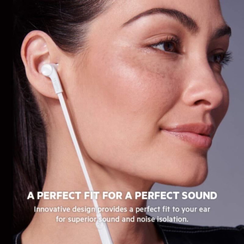 BELKIN | RockStar In-Ear Headphones with Lightning Connector White | G3H0001btWHT
