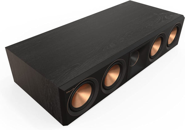 KLIPSCH | Center Channel Home Theater Speaker Single 5.25" Cerametallic Ebony | RP-504C II