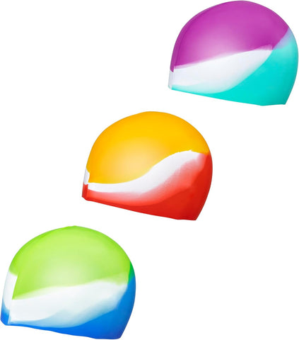 BESTWAY | Lil Color Wave Swimming Cap 3+ Years Silicone Child Size | BES115TOY01807