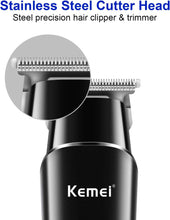 KEMEI | Black Hair Clippers for Men With Adjustable Blade | KM-1113