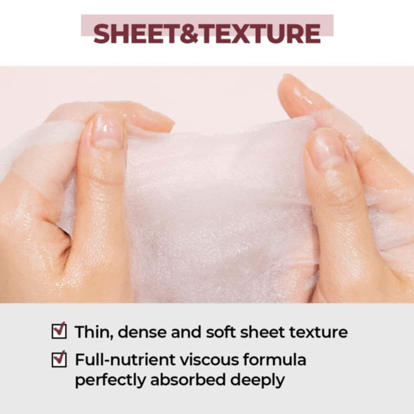 Numbuzin | No.3 Tingle-Pore Softening Sheet Mask (4Ea - Pack Of 4)