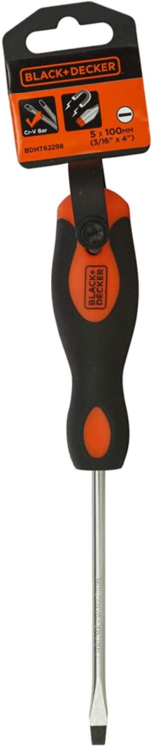 BLACK+DECKER | Standard Screwdriver 5 X 100Mm | BDHT62298