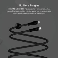 BELKIN | BOOSTâ†‘CHARGE Pro Flex 15W Usb-C Braided Silicone with Lightning 3M Black for Iphone & Ipad | CAA011BT3MBK