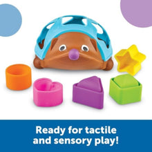 LEARNING RESOURCES UK| Spike The Fine Motor Hedgehog Poppinâ€™ Shapes Sorter | LER9118