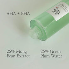 BEAUTY OF JOSEON | Green Plum Refreshing Dynasty Toner AHA+BHA