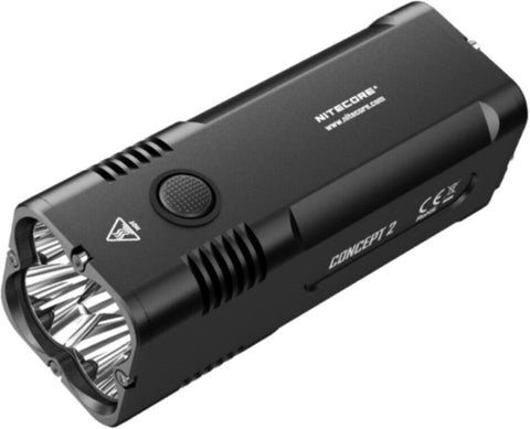 NITECORE | Concept 2 6500 Lumen Compact Rechargeable Light Black