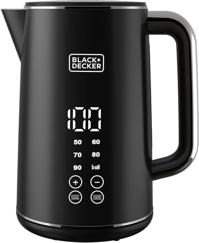 BLACK+DECKER | Double-Wall Digital Kettle 1.7L 220W | JCD200-B5