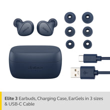 JABRA | Elite 3 In-Ear True Wireless Earbuds with Powerful Sound & Crystal Clear Calls Navy