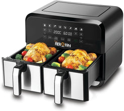 BLACK+DECKER | Digital Dual Zone Air Fryer 4L+4L  1700W | DZAF1700-B5