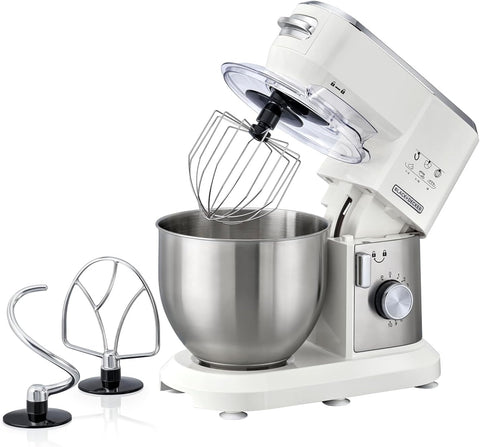 BLACK+DECKER | Multifunction Kitchen Machine Stand Mixer 6L 1000W | MKM100-B5