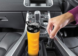 BLACK + DECKER | Personal Compact Sports Blender And Smoothie Maker 500ml 300W Black/Silver/Clear | SBX300-B5