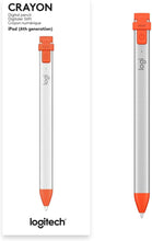 LOGITECH | Crayon Pixel-Precise Digital Pencil for iPad Pro 12.9-Inch (3rd Gen) Orange |