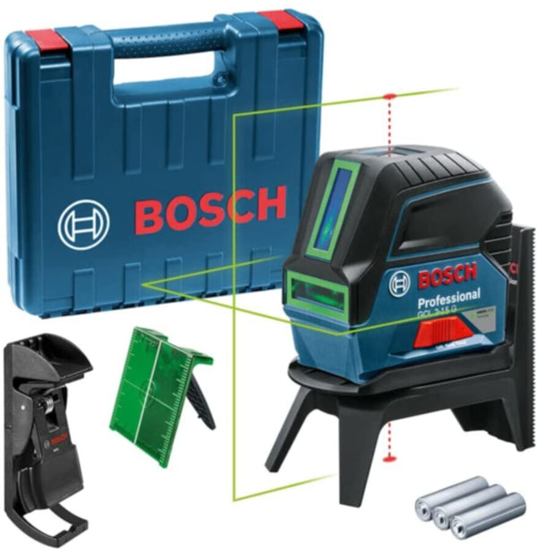 BOSCH | Professional Combi Laser Wall bracket with Carrying Case Blue | GCL 2-15 + RM1 + Carry Case