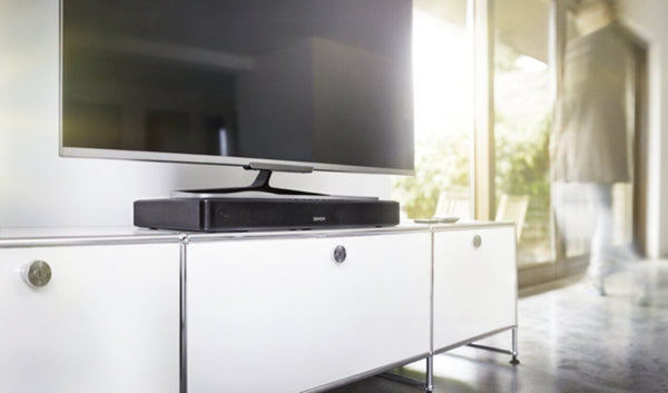 DENON | Speaker Base Soundbar with Bluetooth aptX Streaming, Dolby Digital Decoding | DHT-T110