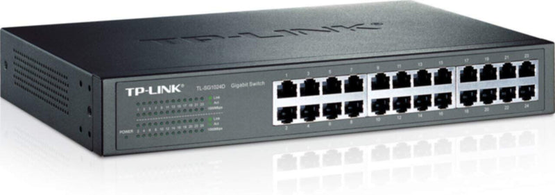 TP-LINK | 24-Port Gigabit Desktop/Rackmount Switch | TL-SG1024D