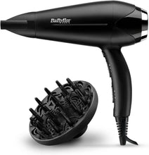 BABYLISS | Turbo Smooth Hair Dryer Corded 2200W Black | D572DSDE