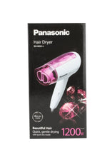 PANASONIC | Foldable Hair Dryer 1200W with Cool Air and Quick Dry Nozzle White | EH ND 21
