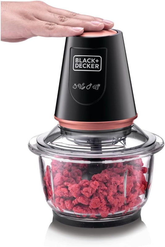 BLACK+DECKER | Multifunction Glass Chopper 400W | GC430-B5
