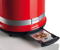 ARIETE | Moderna Range 2 Slices Red Toaster with Pliers 685-815W | 149