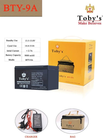TOBY'S | Power Plus Battery 12V 9A 10000Mah | GE9-12