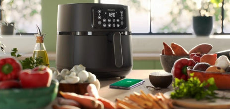 PHILIPS | 5000 Series XXL Connected Air Fryer 7.2Ltr | HD9285/93