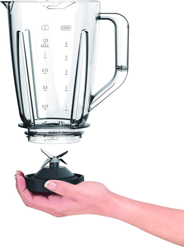 MOULINEX | BlendForce 2 Blender with 4 Blades 600W White | LM423127