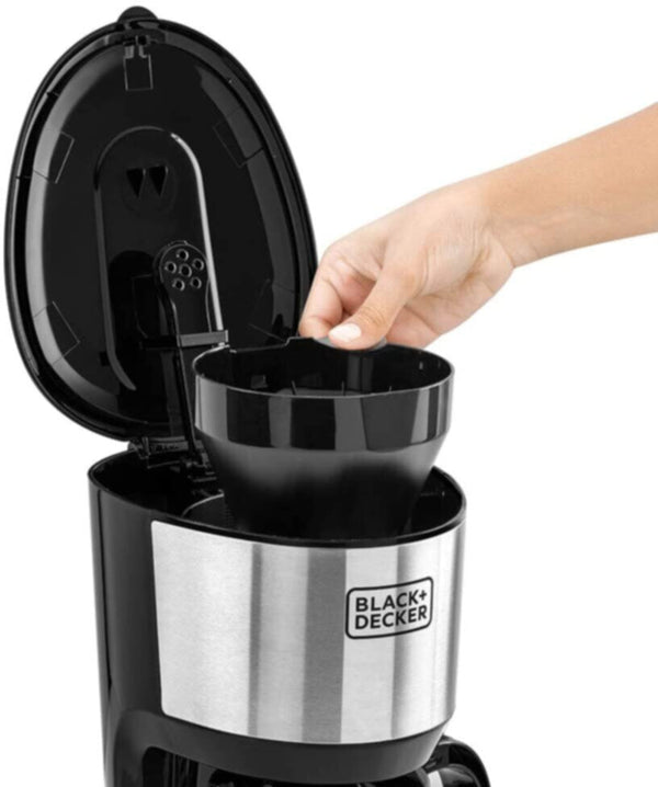 BLACK + DECKER | 8-10 Cup Coffee Maker With Glass Carafe 750W | DCM750S-B5