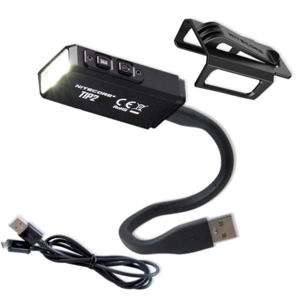 NITECORE | Dual-Core Magnetic Keychain Light 720 Lumens Black | TIP 2