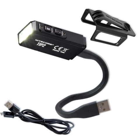 NITECORE | Dual-Core Magnetic Keychain Light 720 Lumens Black | TIP 2