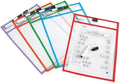 LEARNING RESOURCES UK| Write And Wipe Pockets (Set Of 5) (3+ Years) | LER0477