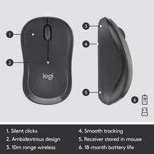 LOGITECH | Silent Wireless Keyboard Mouse Combo | MK295